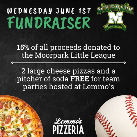 Moorpark Little League fundraiser